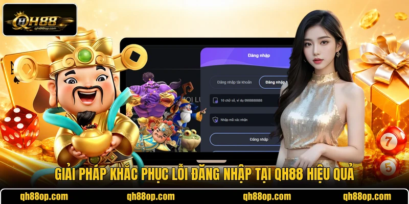Giải pháp khắc phục lỗi đăng nhập tại QH88 hiệu quả
