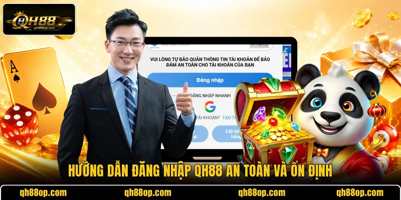 Hướng dẫn đăng nhập QH88 an toàn và ổn định