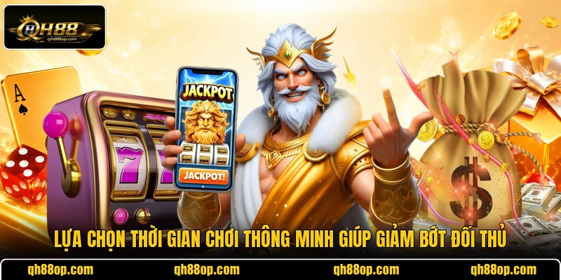 Lựa chọn thời gian chơi thông minh giúp giảm bớt đối thủ