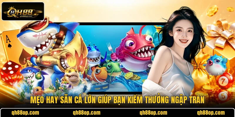 Mẹo hay săn cá lớn giúp bạn kiếm thưởng ngập tràn